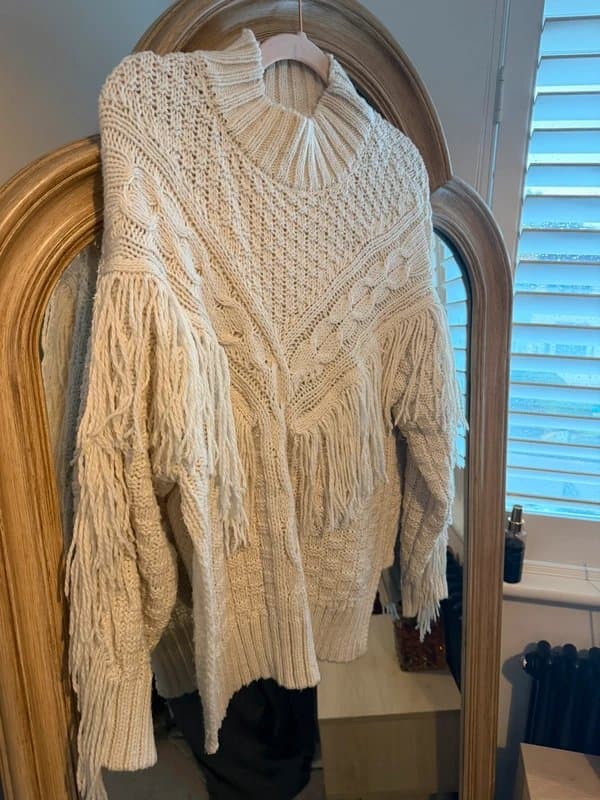 ASOS Creme knit jumper