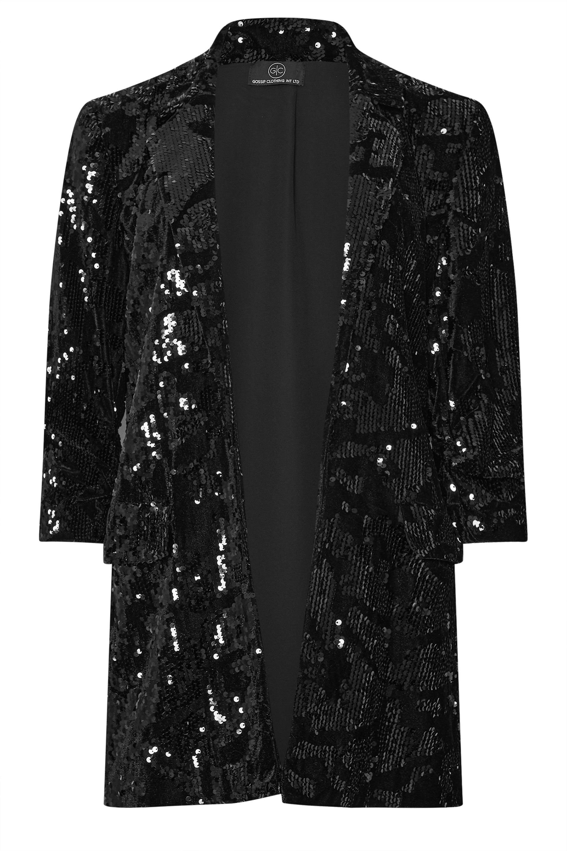 Star By Julien Macdonald Star by Julien Macdonald Women's Sequin Tailored Blazer in Black - 2
