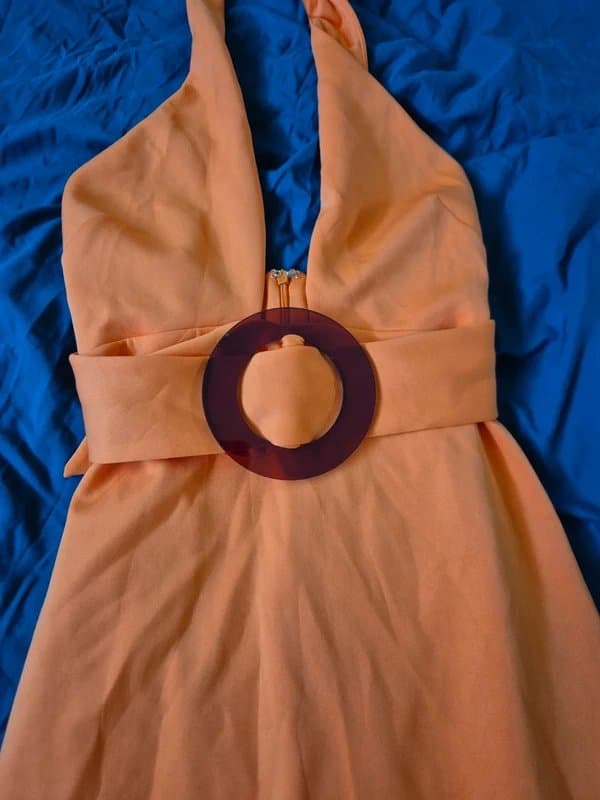 ASOS ASOS Halter Neck Midi Dress