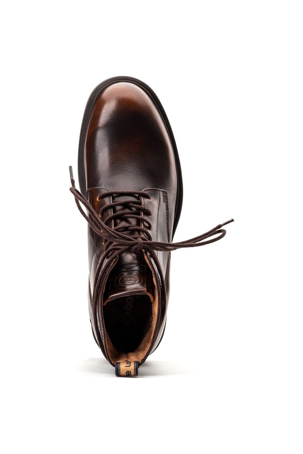 Base London Base London Men's Brunel 7 Eyelet Boot in Brown - 4