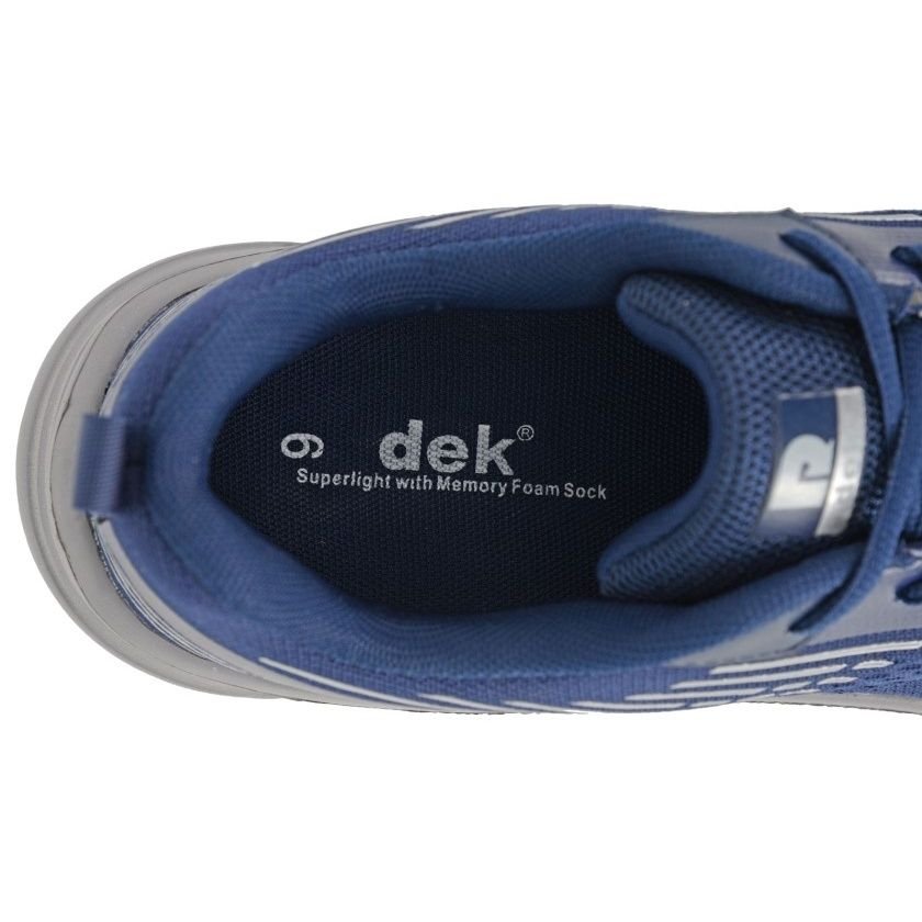 Rdek Rdek Men's Contrast Detail Lace Up Trainers in Navy - 2