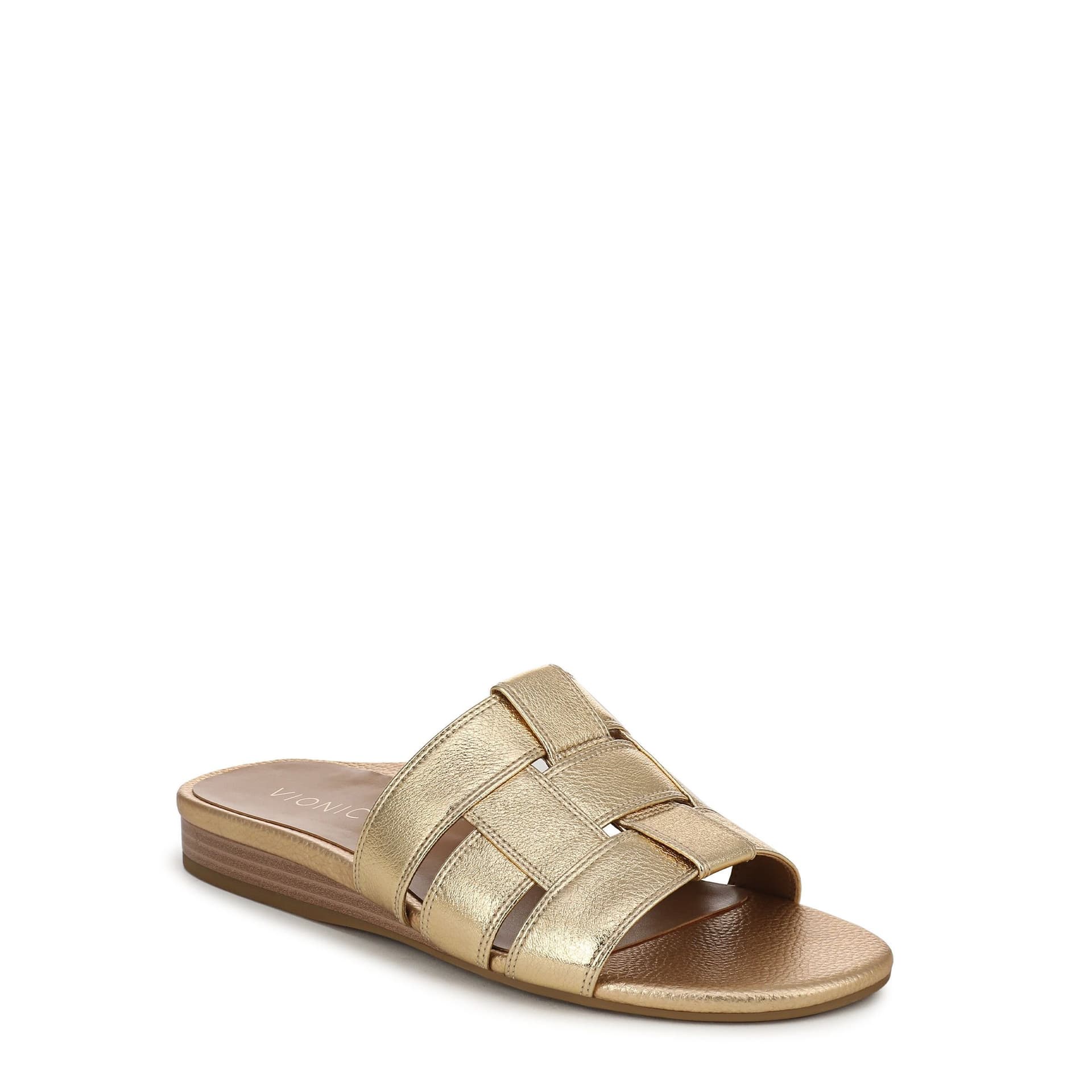 Vionic Vionic Women's Glendora Sandals in Metallic Gold