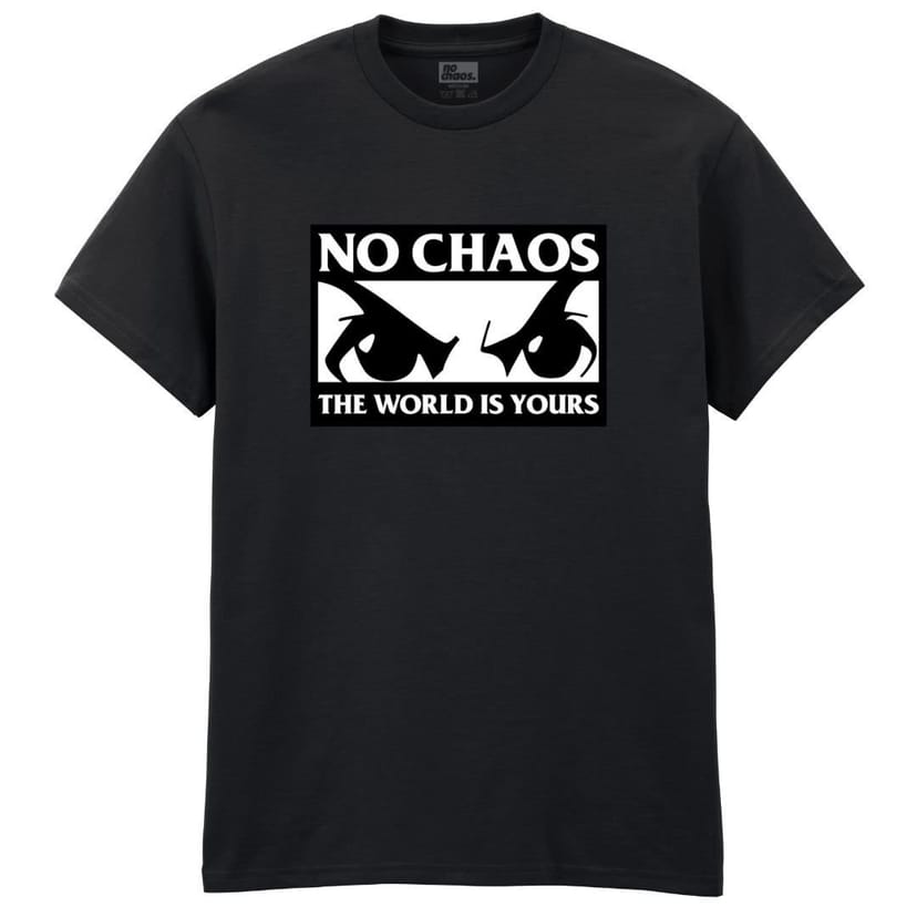 No Chaos No Chaos Men's The World Is Yours T-Shirt in Black - 1