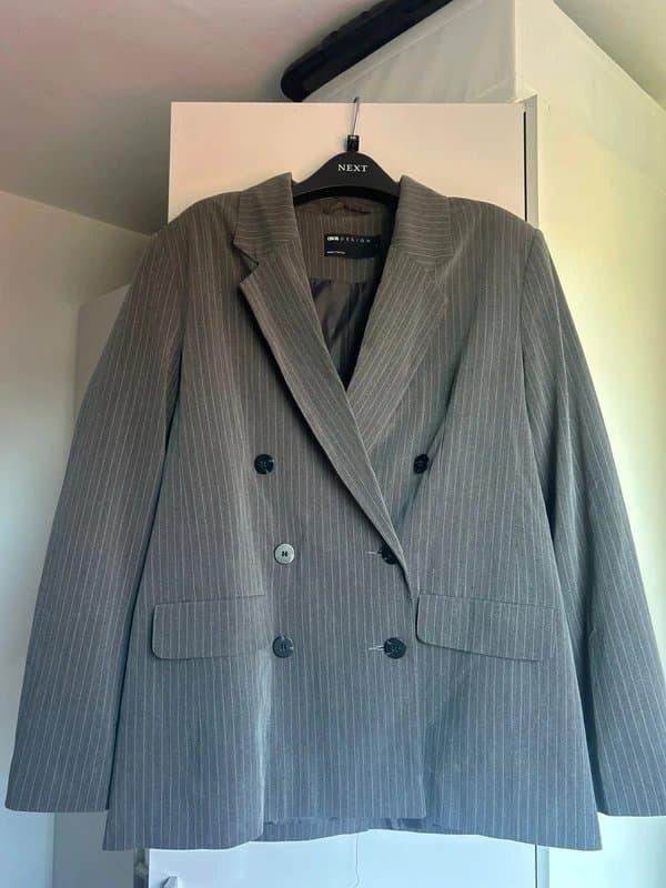 ASOS Design Oversized pinstripe blazer