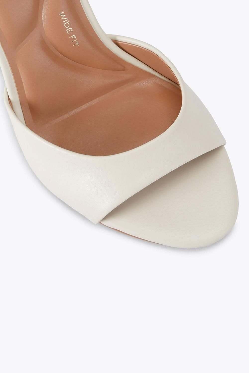 Carvela Carvela Women's 'Corletta Sandal Wide Fit' Heels in Cream - 4