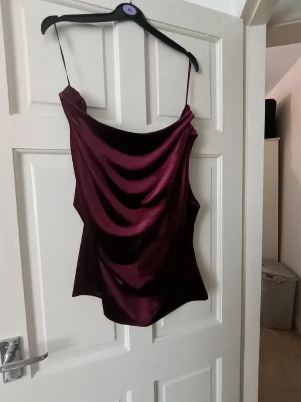 New Look Co-Ord red velvet