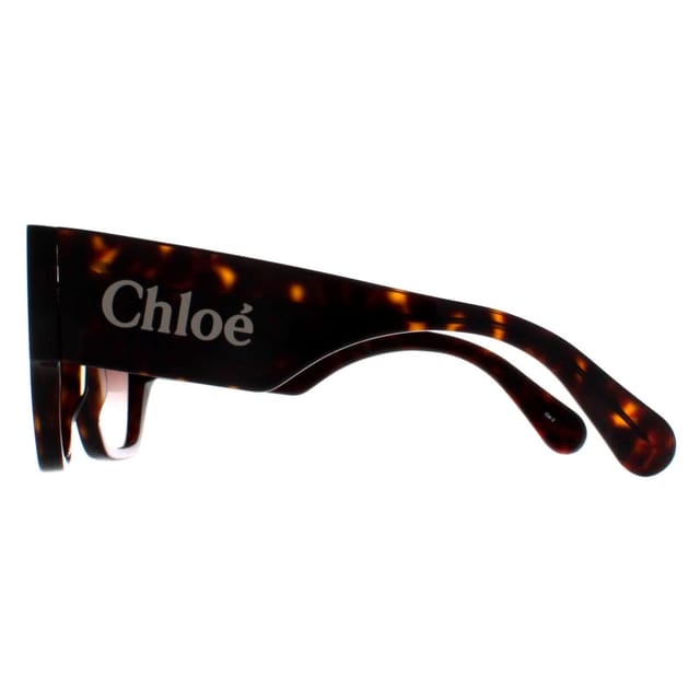 Chloé Chloé Women's Square Dark Havana Brown Gradient CH0233S - 3