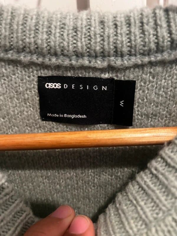 ASOS ASOS green knit sweater