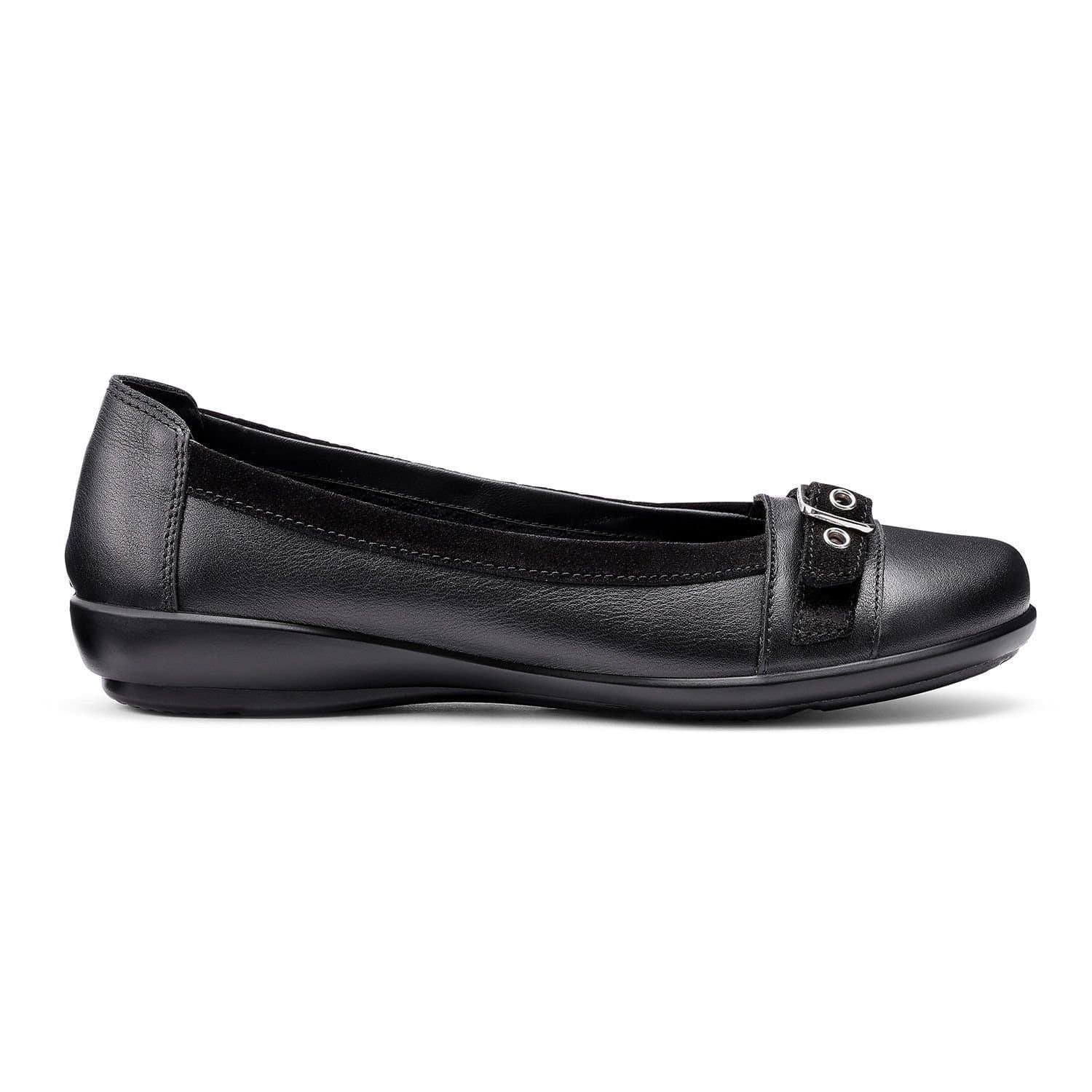 Hotter Hotter Women's Wide Fit 'Sparrow' Shoes in Black