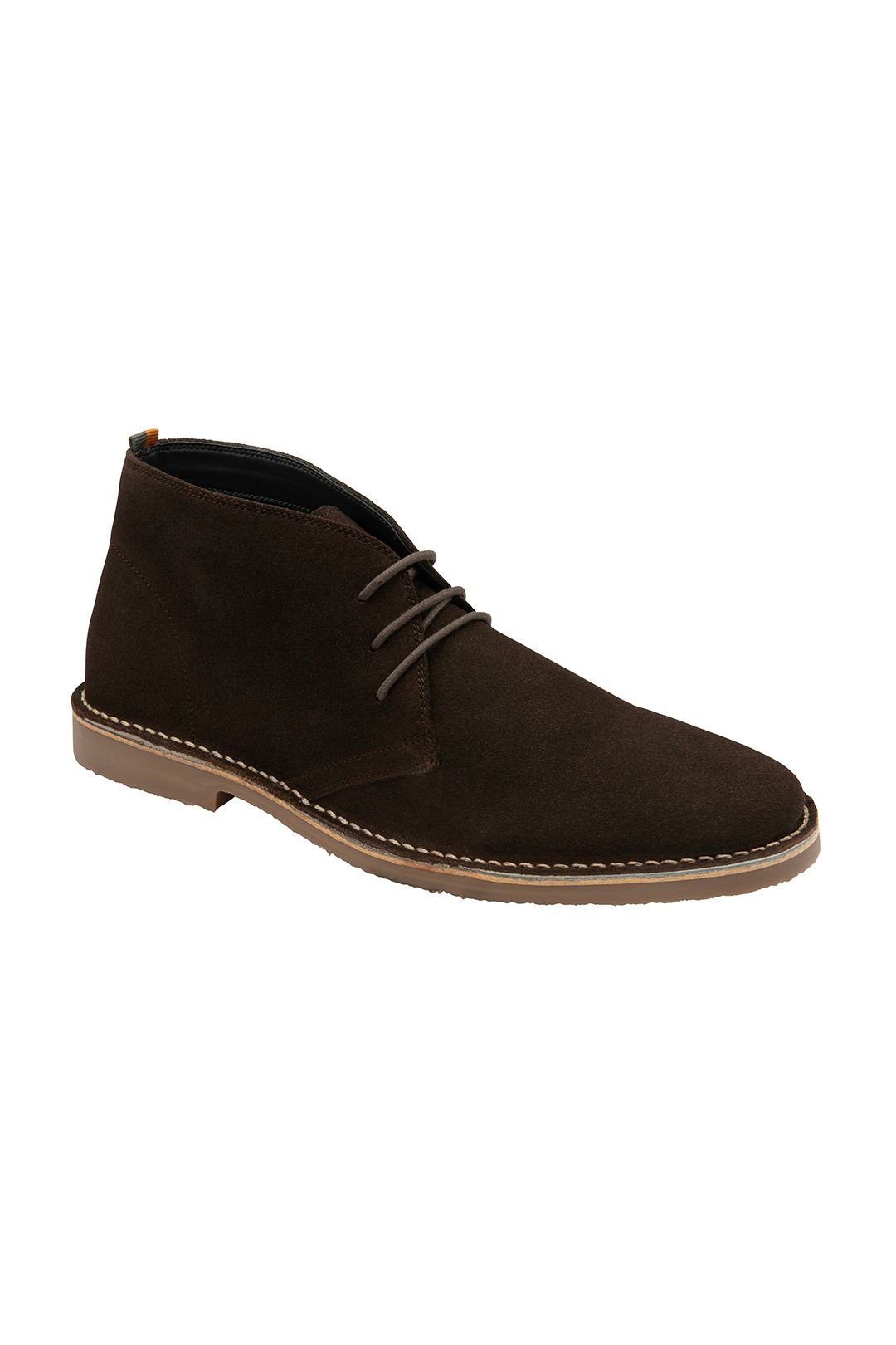 Frank Wright Frank Wright Men's Suede 'Edwin' Desert Boots in Brown - 4