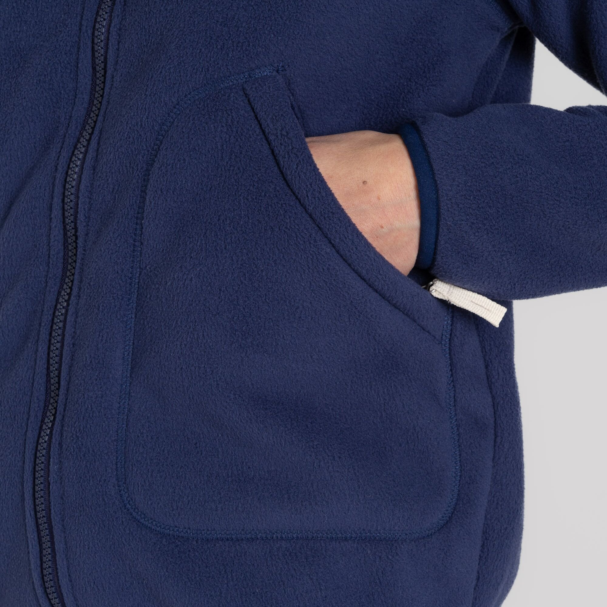 Craghoppers Craghoppers Women's Grainne Hooded Full Zip Fleece Jacket in Dark Navy - 4