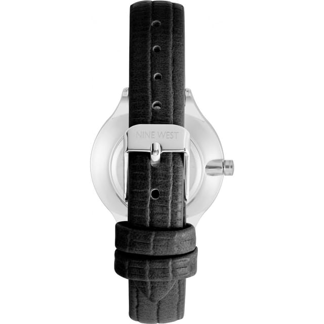 Nine West Nine West Women's NW-2557BKBK 34mm Quartz Watch in Black - 3