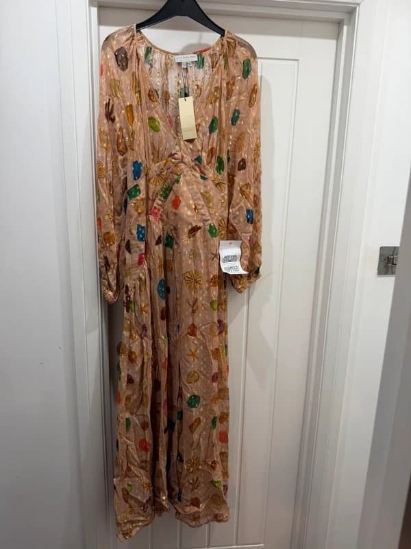 Never Fully Dressed Never Fully Dressed Shell Reign Maxi Dress Size 12