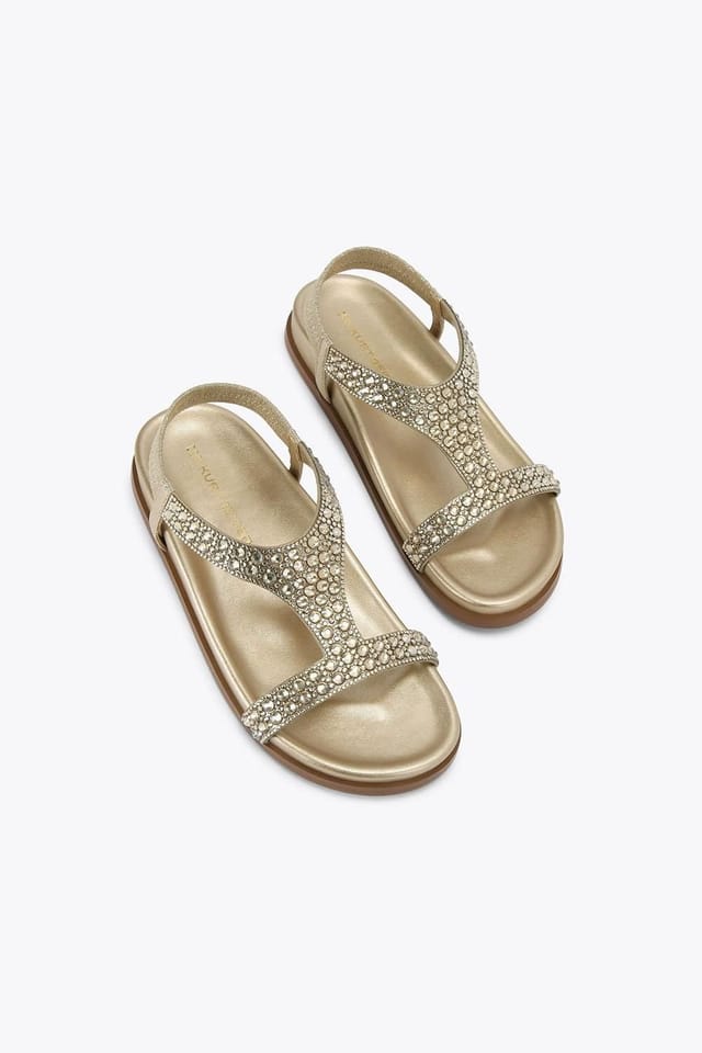 KG Kurt Geiger KG Kurt Geiger Women's 'Rowe' Sandals in Gold - 2