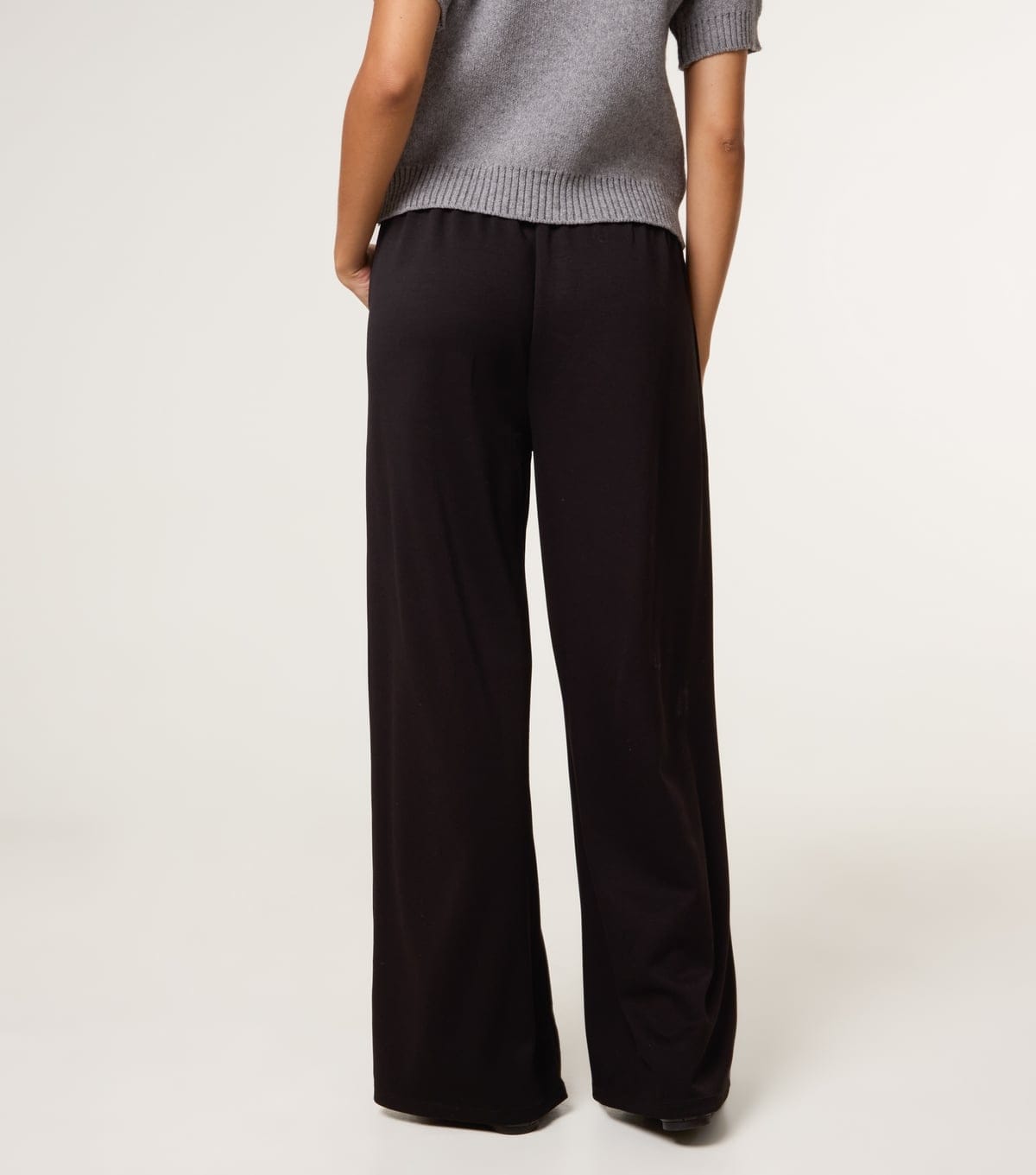 Blue Vanilla Women's Black Wide Leg Trousers Blue Vanilla New Look - 4