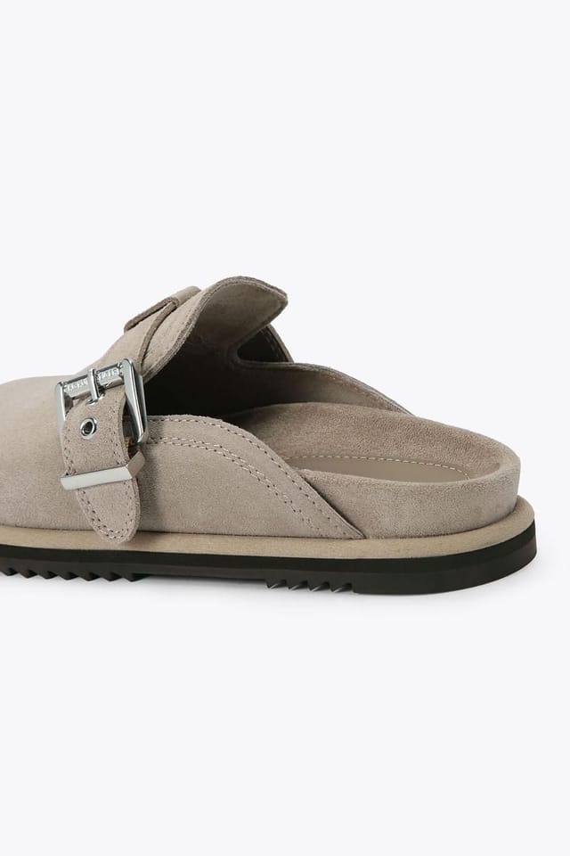 KG Kurt Geiger KG Kurt Geiger Women's 'Nightly' Suede Flats in Taupe - 3