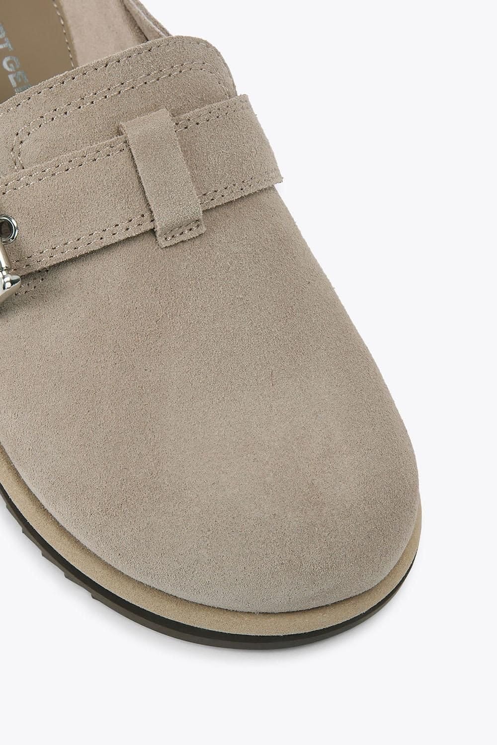 KG Kurt Geiger KG Kurt Geiger Women's 'Nightly' Suede Flats in Taupe - 4
