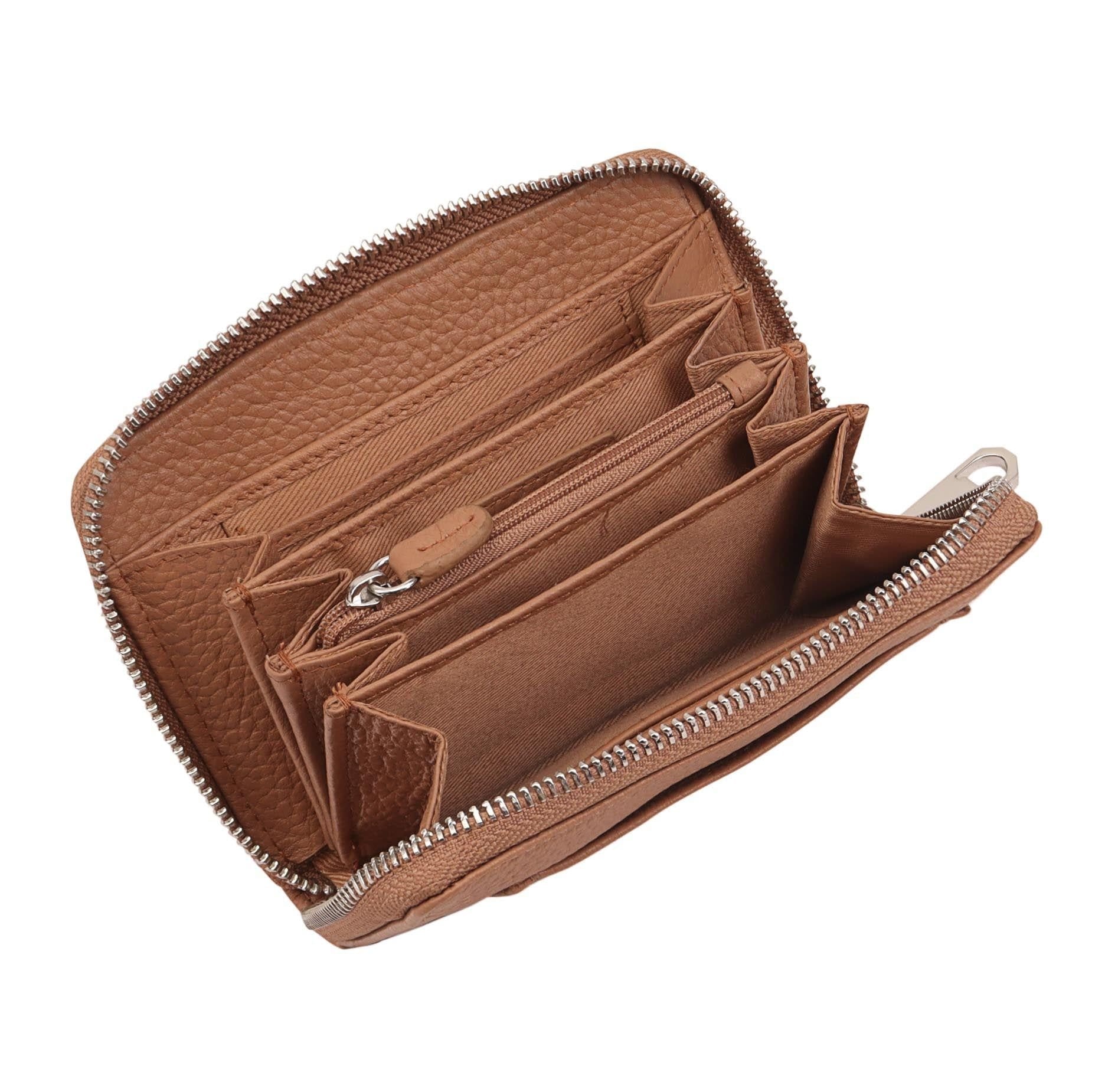 Dents Dents Women's Lucia Leather Purse in Brown - 4