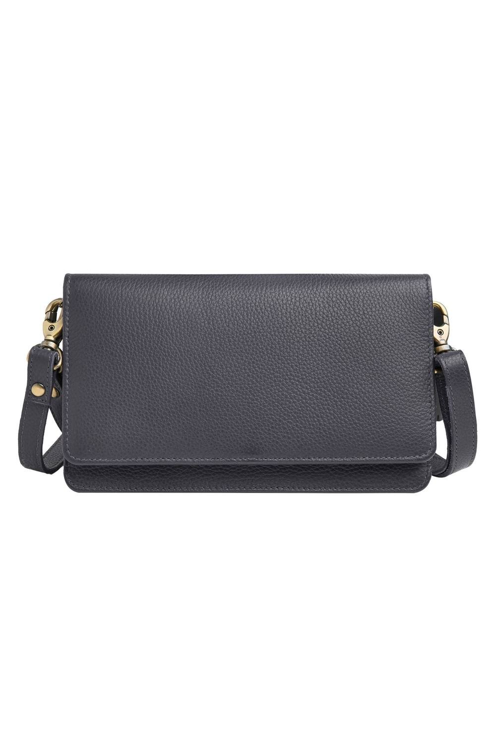 Celtic & Co Celtic & Co Women's Leather Phone Bag in Dark Navy - 1