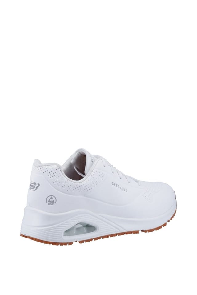 Skechers Skechers Women's Work Relaxed Fit: Uno SR Safety Shoe in White - 2