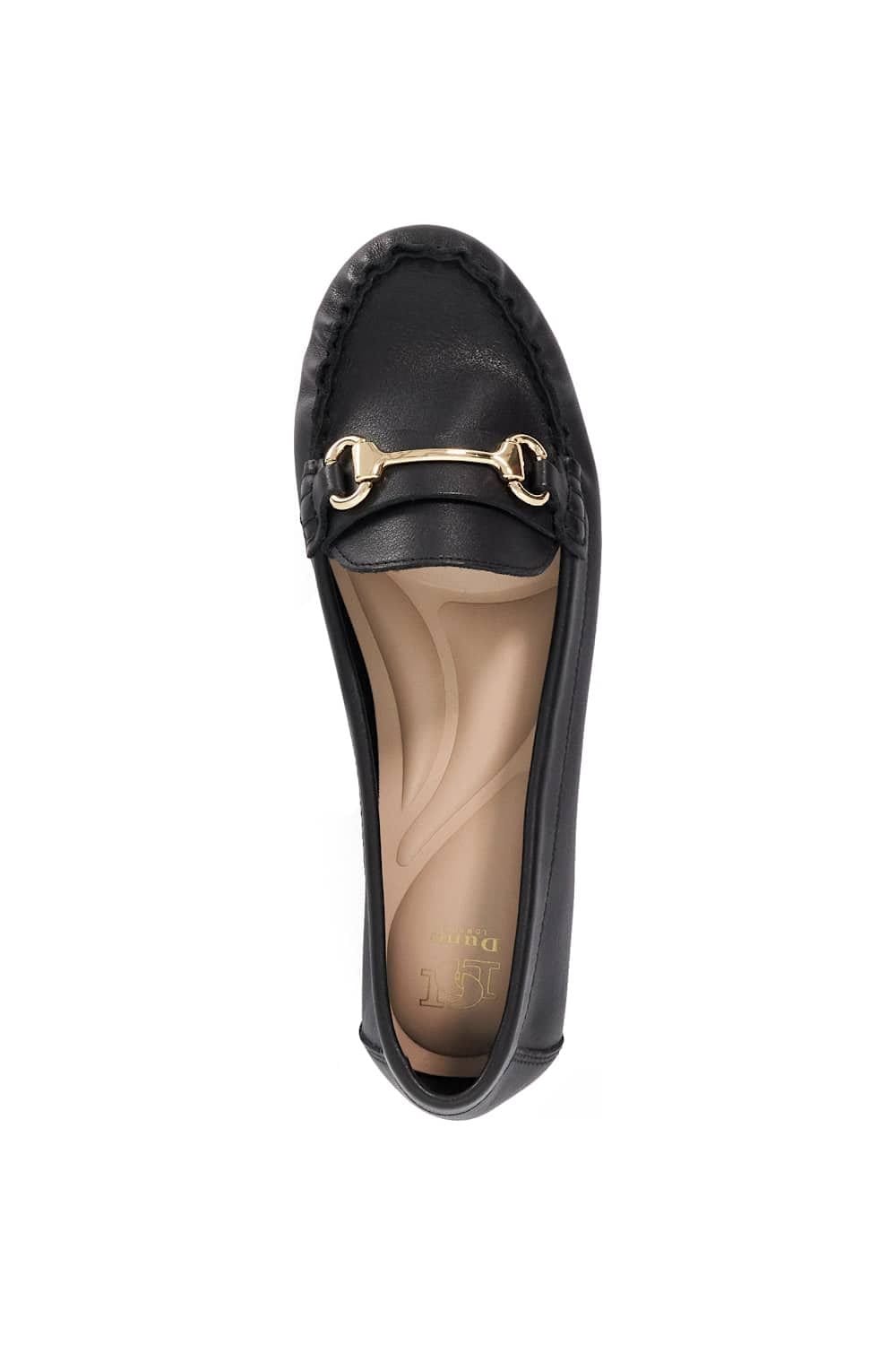 Dune London Dune London Women's 'Ganwell' Leather Loafers in Black - 4
