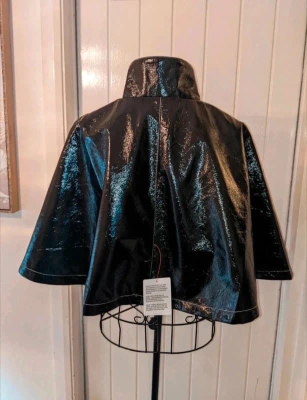 ASOS Asos faux leather Cape size xs