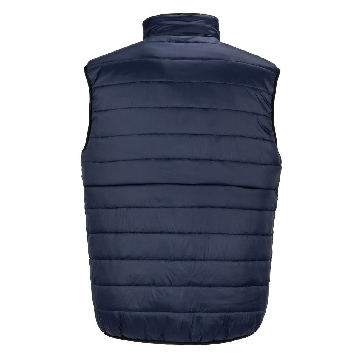 SAFE-GUARD by Result SAFE-GUARD by Result Men's Soft Touch Reversible Gilet in Yellow - 4