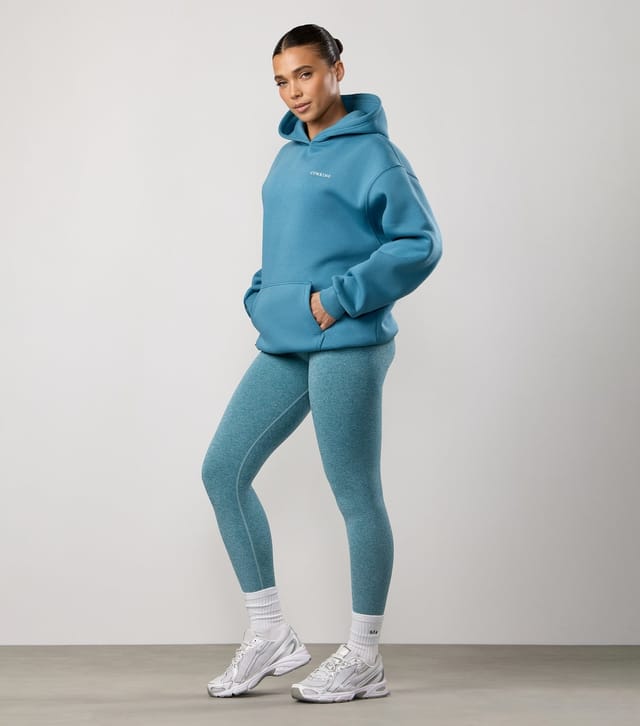 Gym King Women's Light Blue 365 Hoodie Gym King New Look - 2