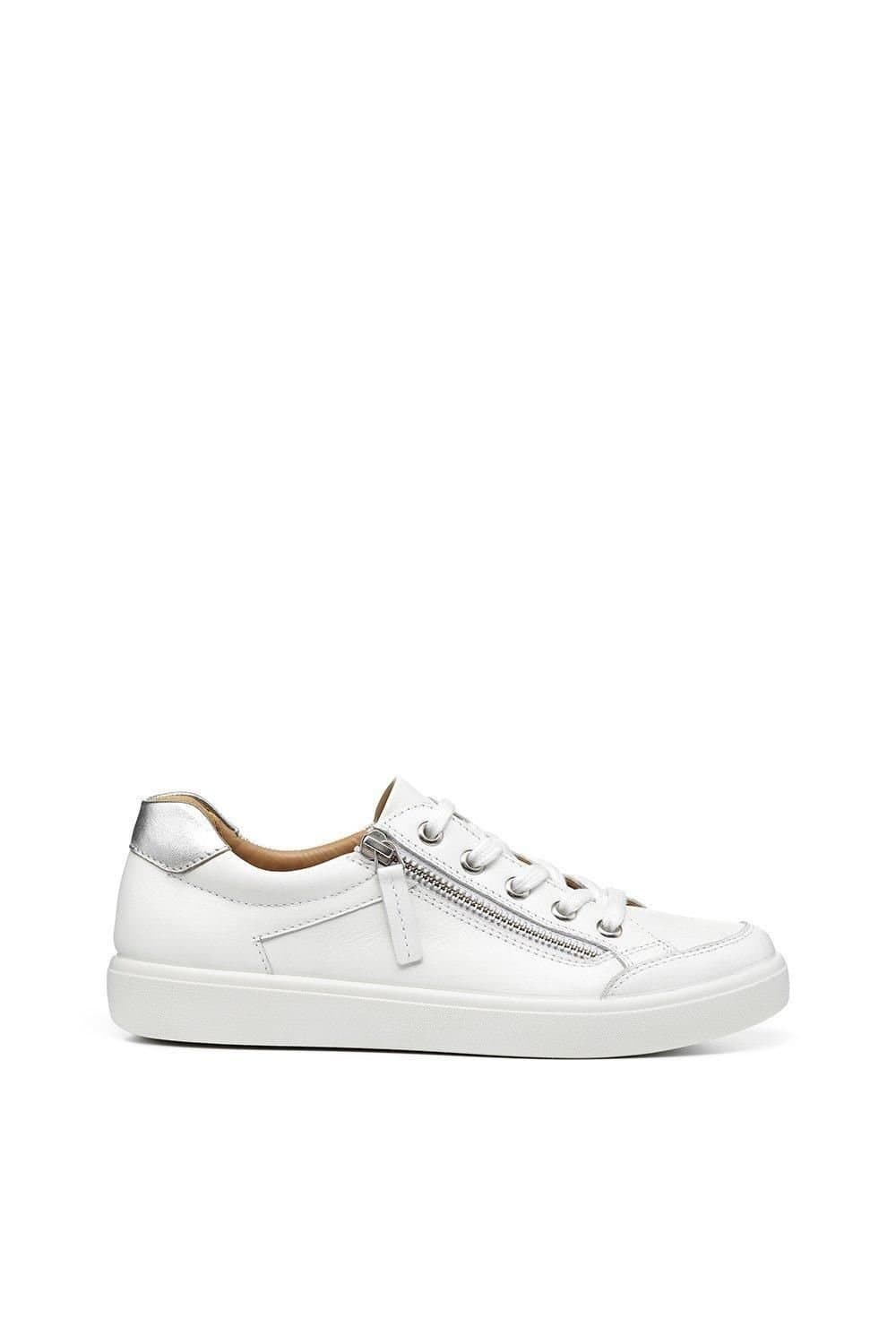Hotter Hotter Women's Wide Fit 'Chase II' Deck Shoes in White