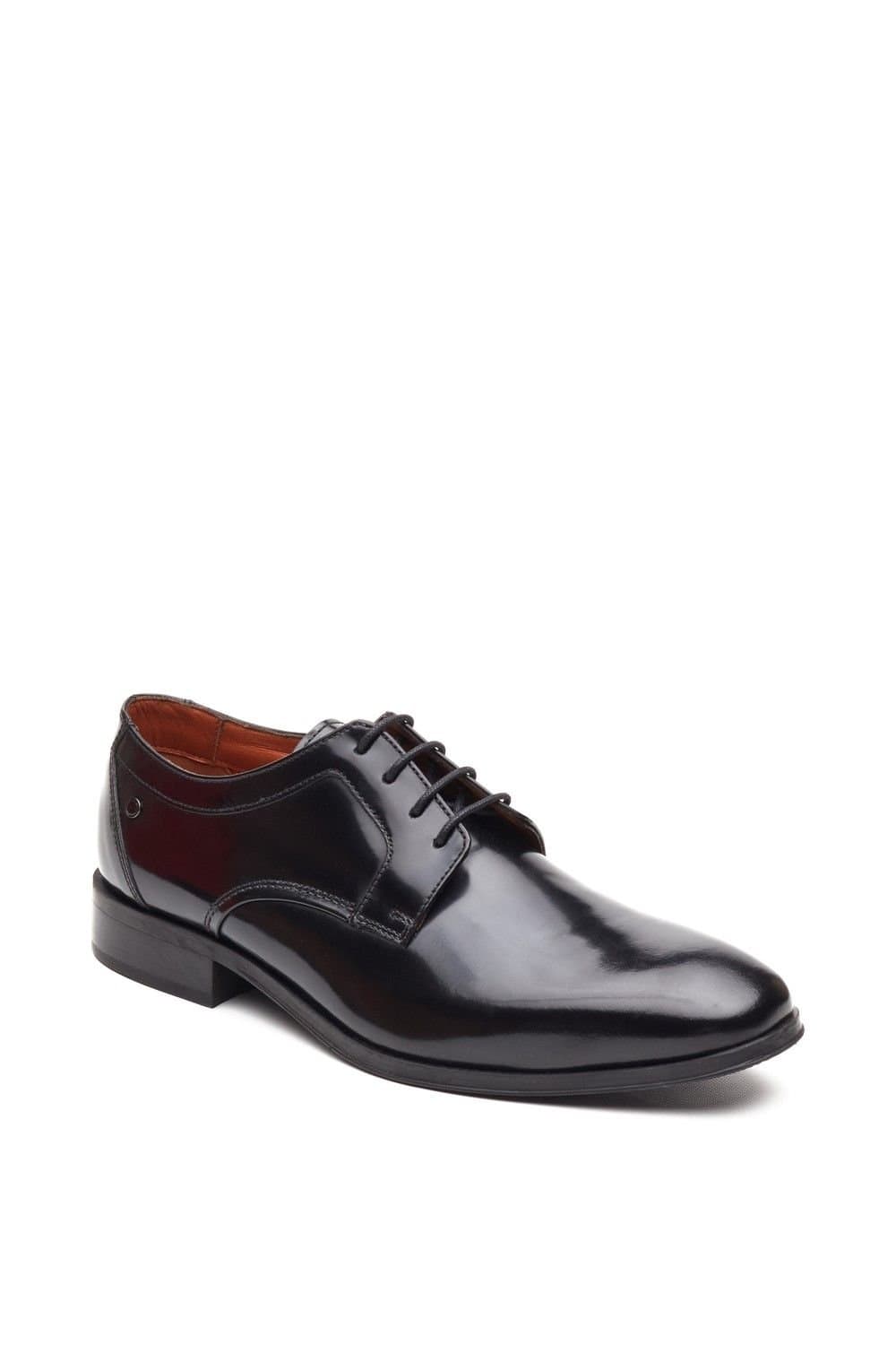 Base London Base London Men's Dome Lace Up Shoe in Black