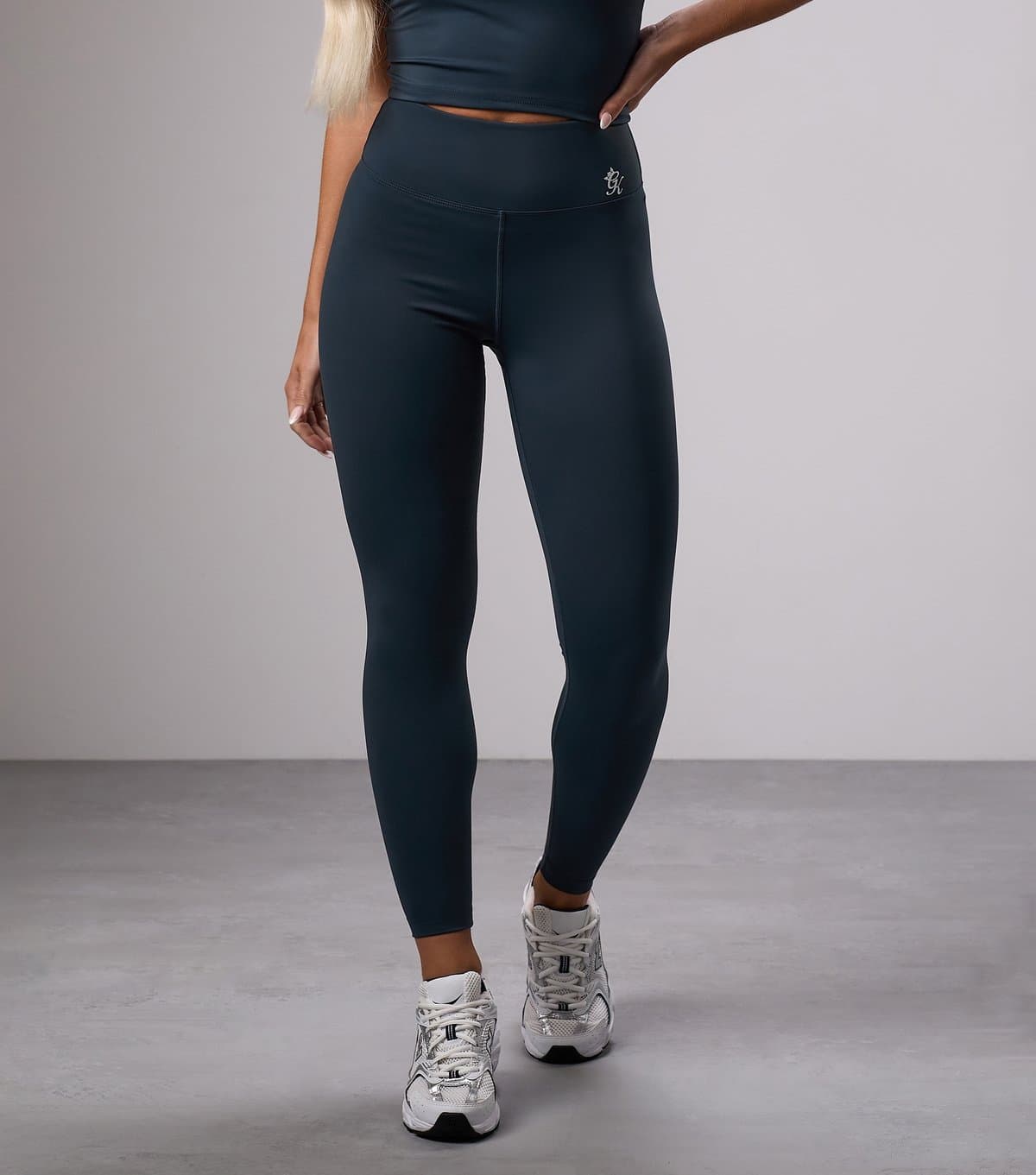 Gym King Women's Blue Leggings Gym King New Look