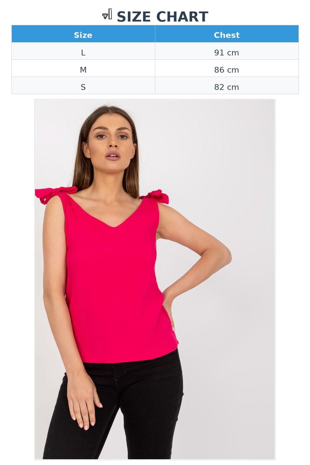 Love Lace Love Lace Women's Straight Cut Heart Neck Tie Strap Top in Pink - 4
