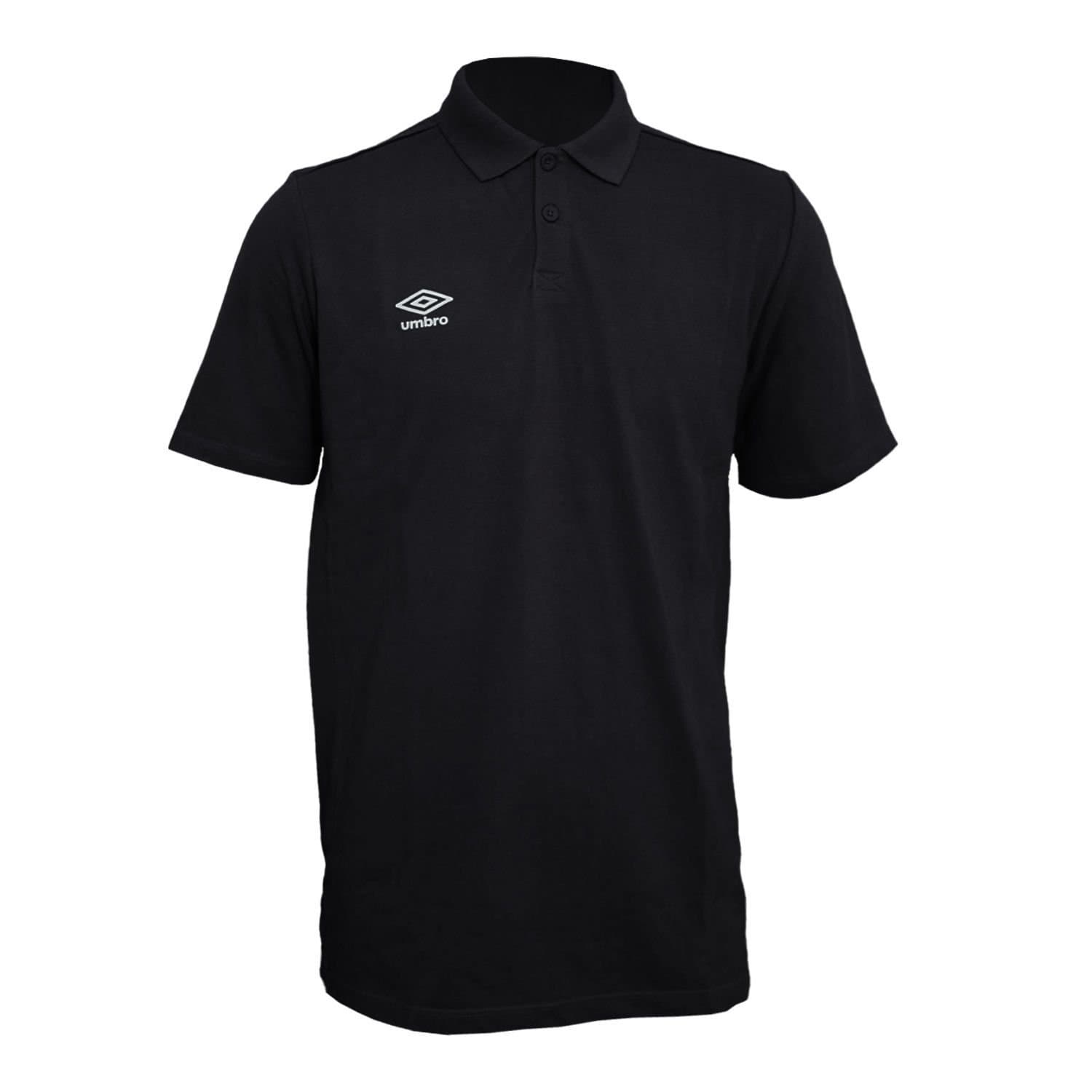 Umbro Umbro Men's Essential Polo Shirt in Black