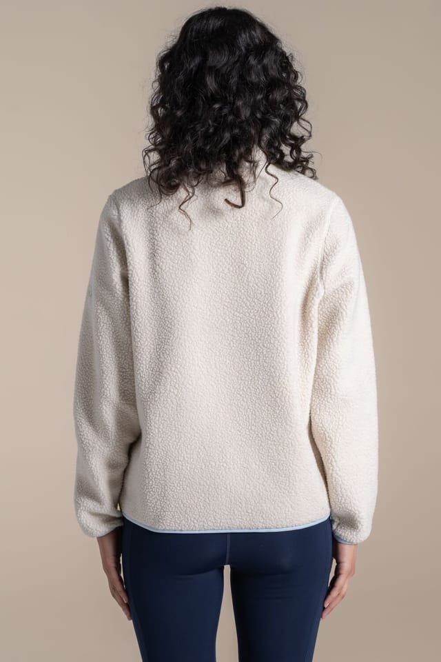 Craghoppers Craghoppers Women's National Trust Rosemary II Overhead Fleece in Ecru - 2