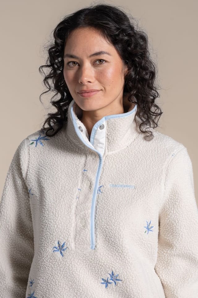 Craghoppers Craghoppers Women's National Trust Rosemary II Overhead Fleece in Ecru - 3