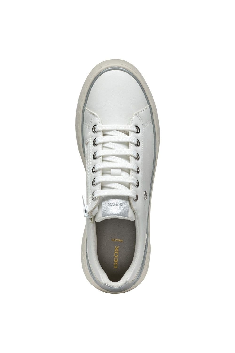 Geox Geox Women's D SUNNETTY SNEAKERS in White - 4