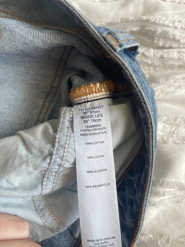 ASOS ASOS High-Waisted Wide Leg Jeans