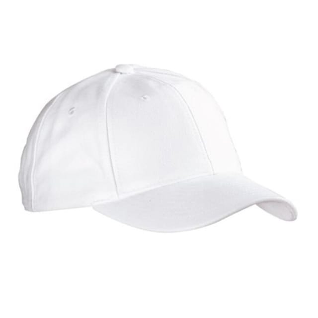 Myrtle Beach Myrtle Beach Men's Raver 6 Panel Laminated Baseball Cap in White - 2