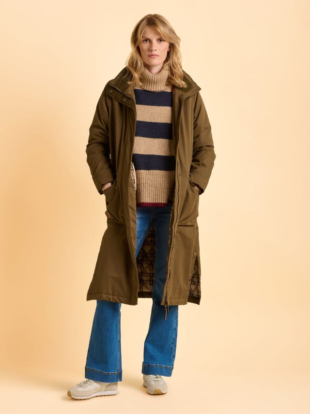 Brakeburn Brakeburn Women's Wicker Jacket in Khaki - 2