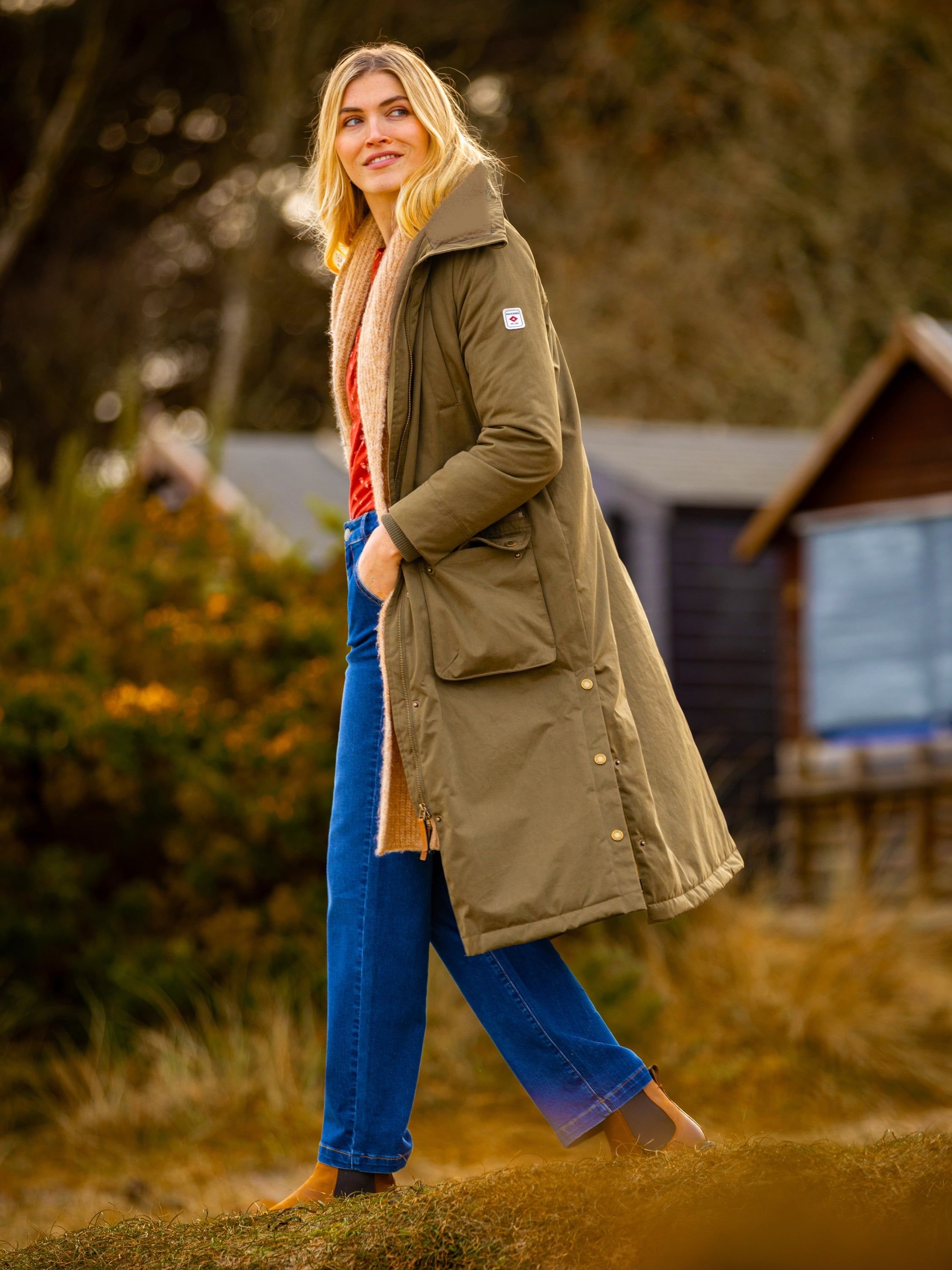 Brakeburn Brakeburn Women's Wicker Jacket in Khaki - 3