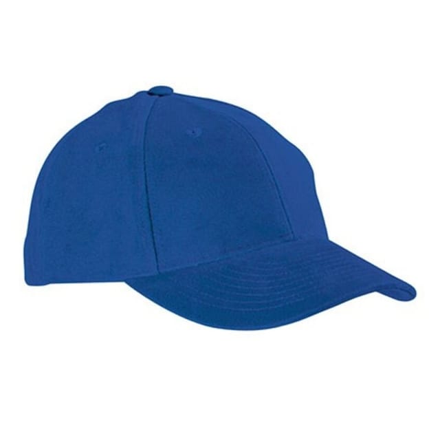Myrtle Beach Myrtle Beach Men's Raver 6 Panel Laminated Baseball Cap in Blue - 2