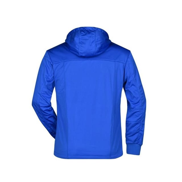 James and Nicholson James and Nicholson Men's Maritime Softshell Jacket in Bright Blue - 2