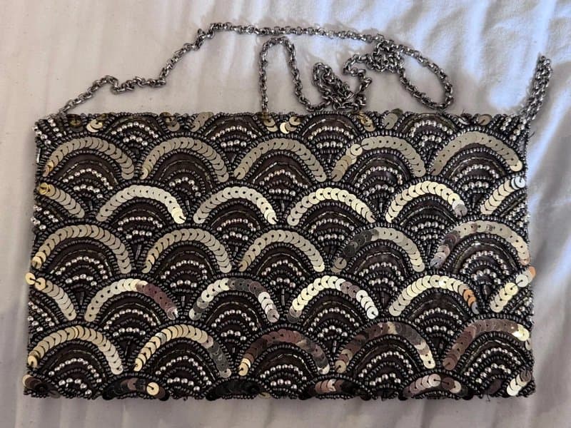 New Look New look beaded sequin bag