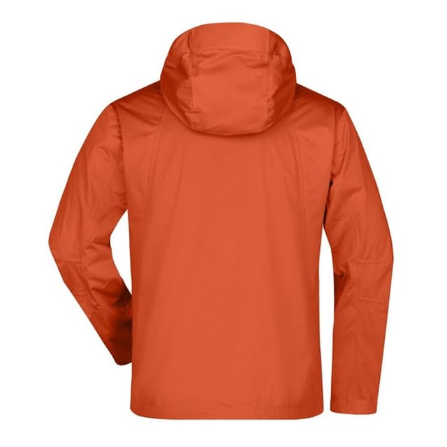 James and Nicholson James and Nicholson Men's Outdoor Soft Shell Jacket in Orange - 2