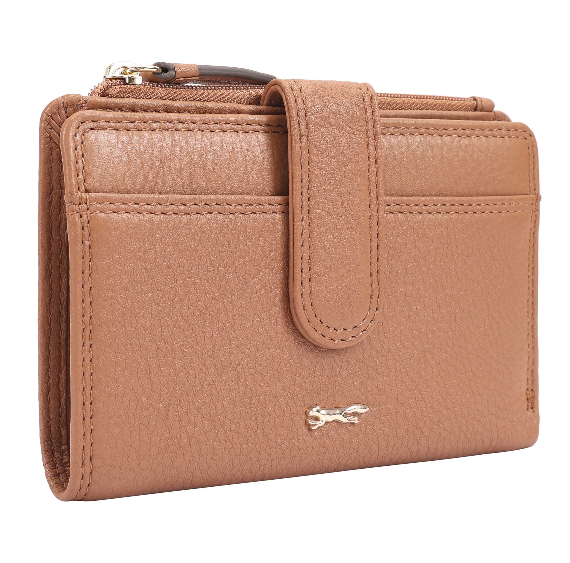 Paul Costelloe Paul Costelloe Women's Moija Leather Purse in Brown - 4