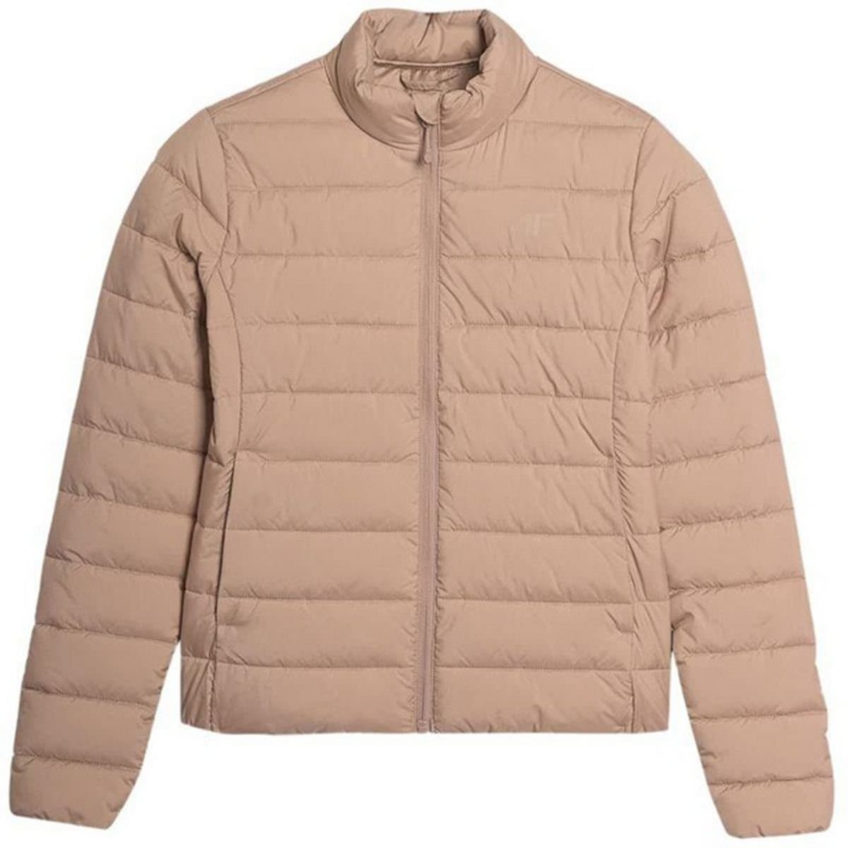 4F 4F Women's WSS25TDJAF533 Padded Jacket in Beige
