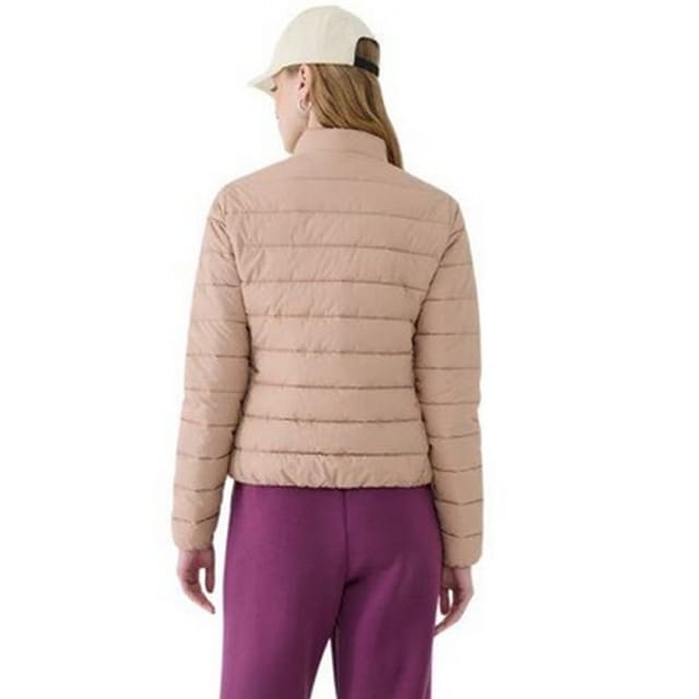 4F 4F Women's WSS25TDJAF533 Padded Jacket in Beige - 2