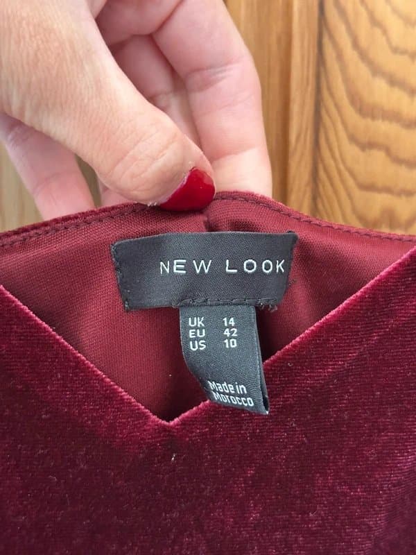 New Look New Look Velvet Strappy Dress