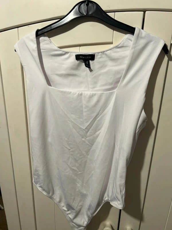 New Look White bodysuit.