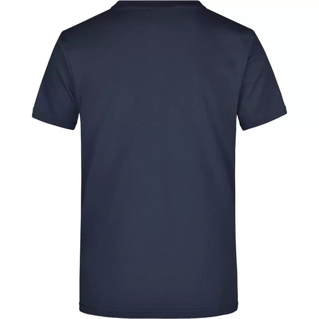 James and Nicholson James and Nicholson Men's Heavyweight Crew Neck T-Shirt in Navy - 2